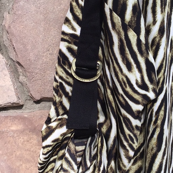 Michael Kors Animal Print Blouse - Picture 2 of 5